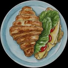 Croissant Caprese